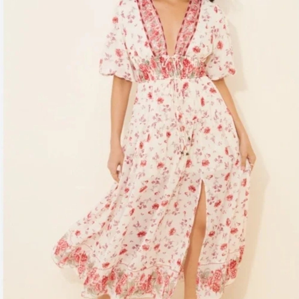 Free People Floral Maxi Dress – Size M